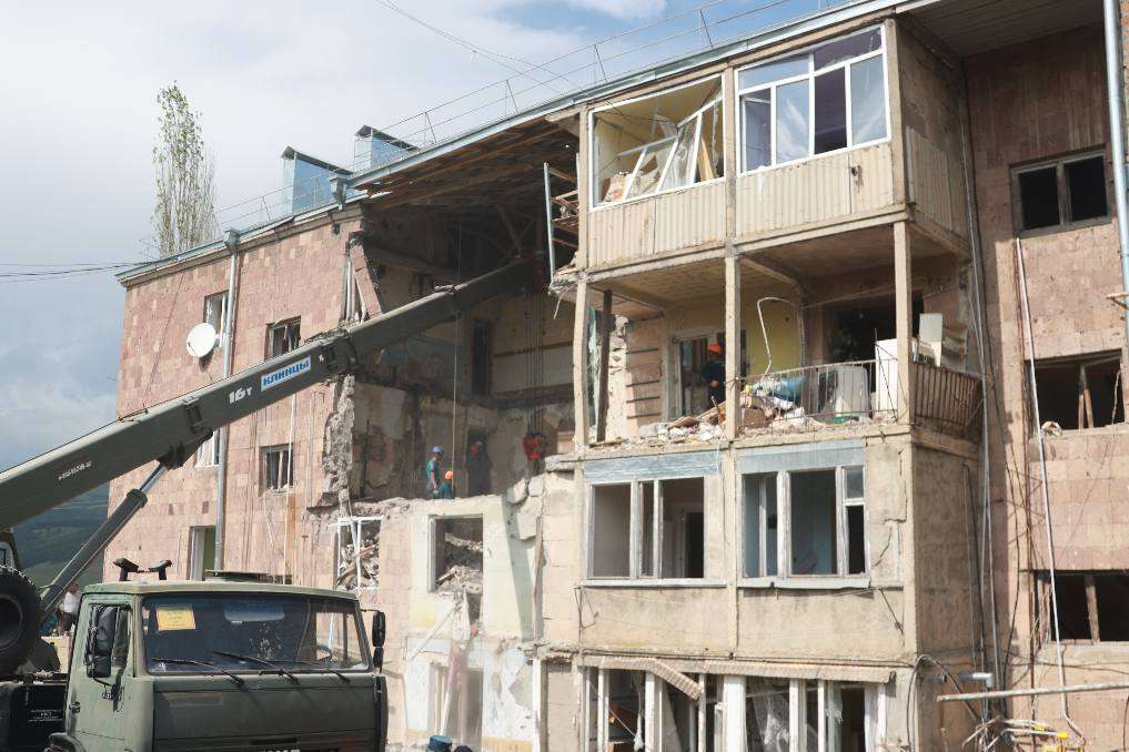 Ճամբարակում շենքի փլատակներից դուրս է բերվել ևս 1 դի