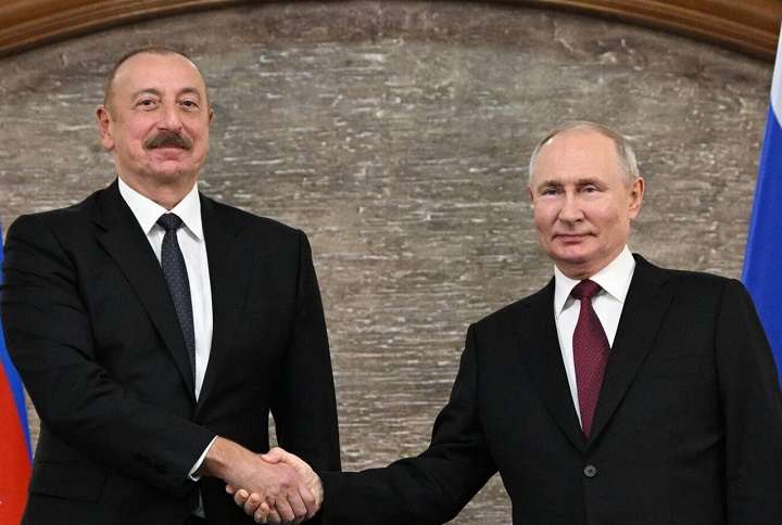 Ալիևը շնորհավորել է Պուտինին