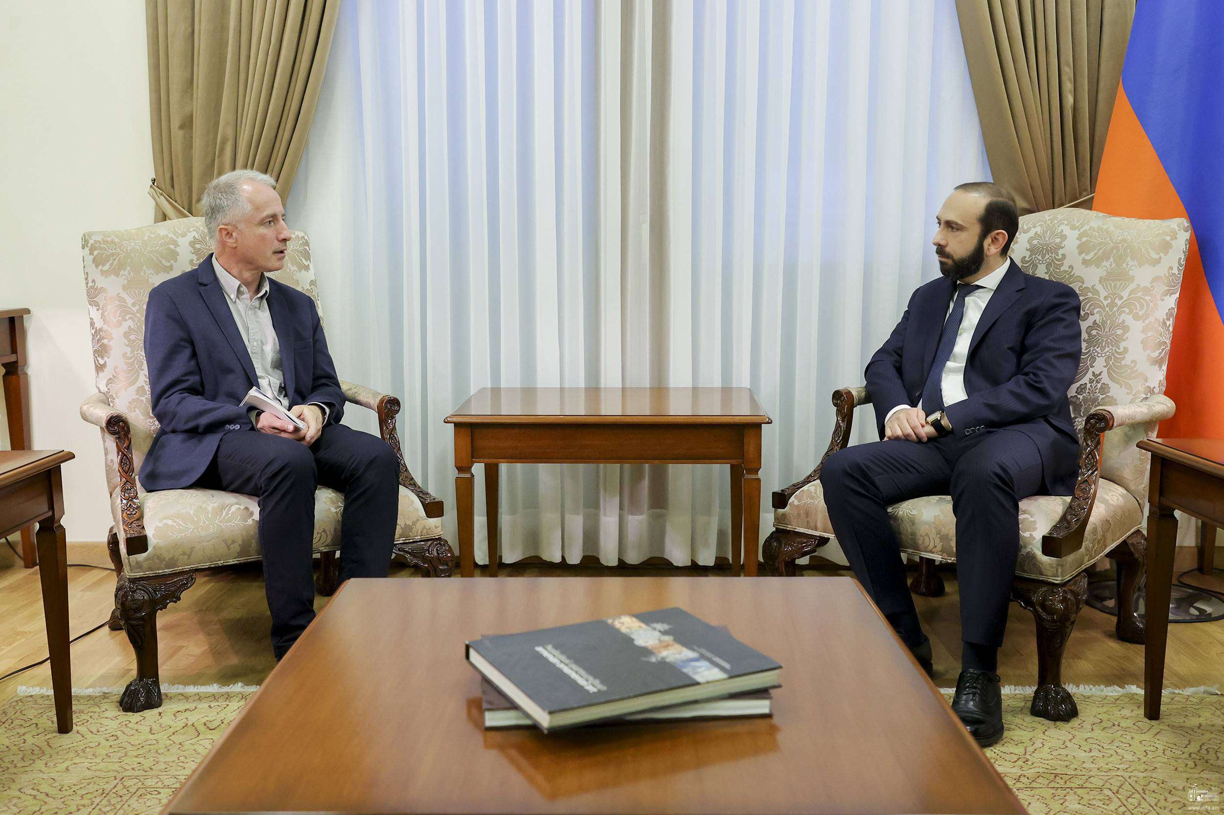Ararat Mirzoyan presented the security situation of the region to the head of the Konrad Adenauer Foundation