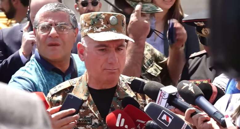 "Now we are 400 meters away from the border;" army corps commander to diplomats