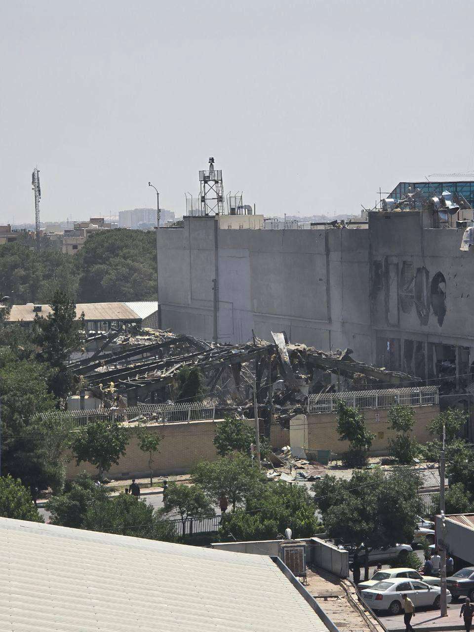 One of the Defense Ministry centers was attacked in Iran