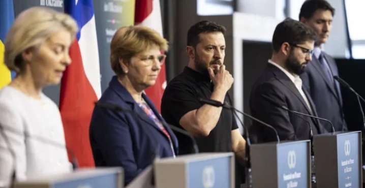 "Peace negotiations will be held tomorrow if Russia leaves Ukraine." Zelensky