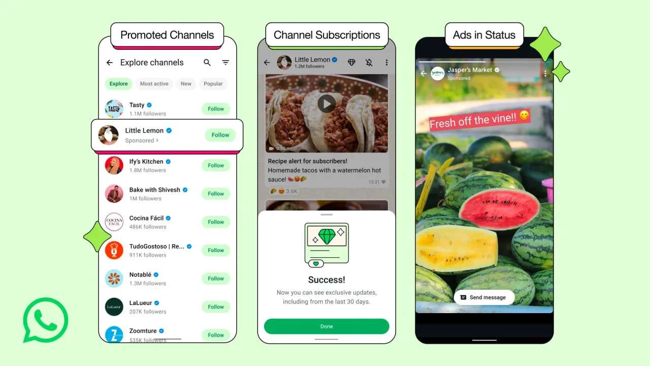 WhatsApp will feature ads for the first time