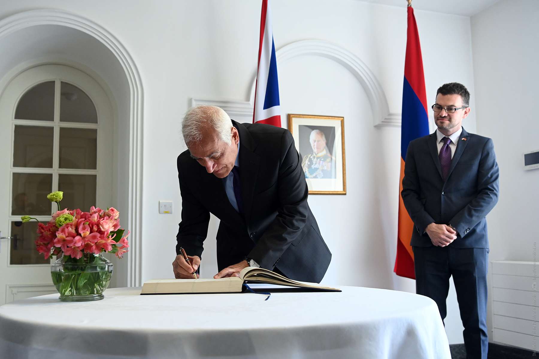 Vahagn Khachaturyan visited the residence of the UK Ambassador to Armenia