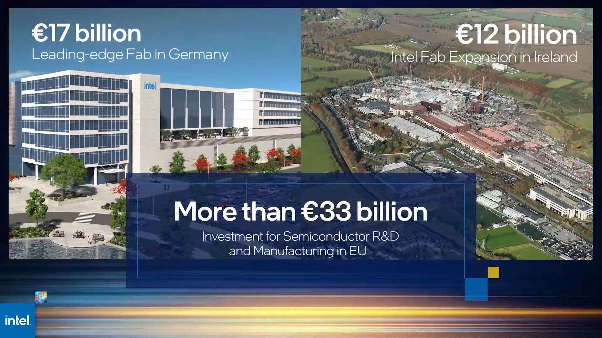 Intel will receive 10 billion investments from Germany to produce microchips
