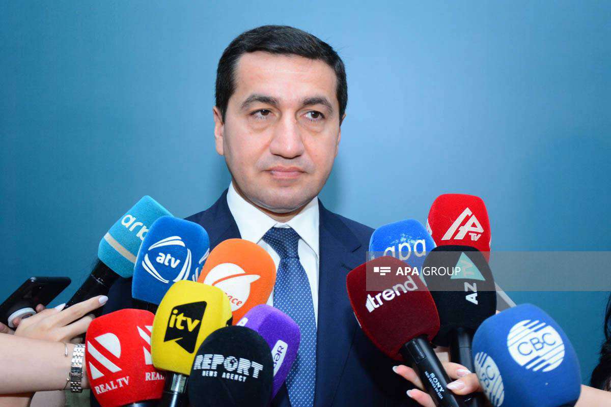 "France's step is a blow to the settlement process in Azerbaijan and Armenia." Hajiev