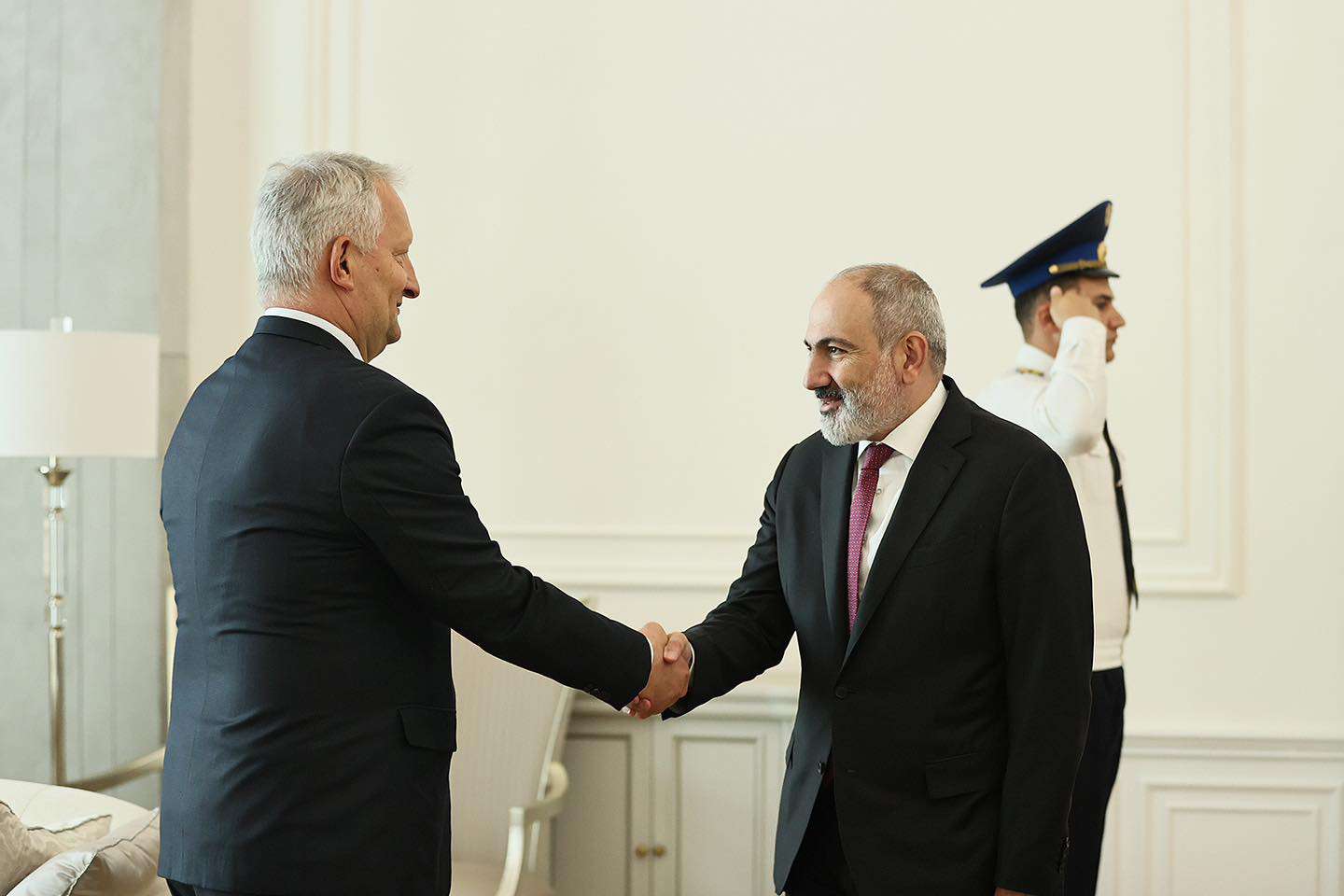 Thoughts were exchanged on a peace treaty