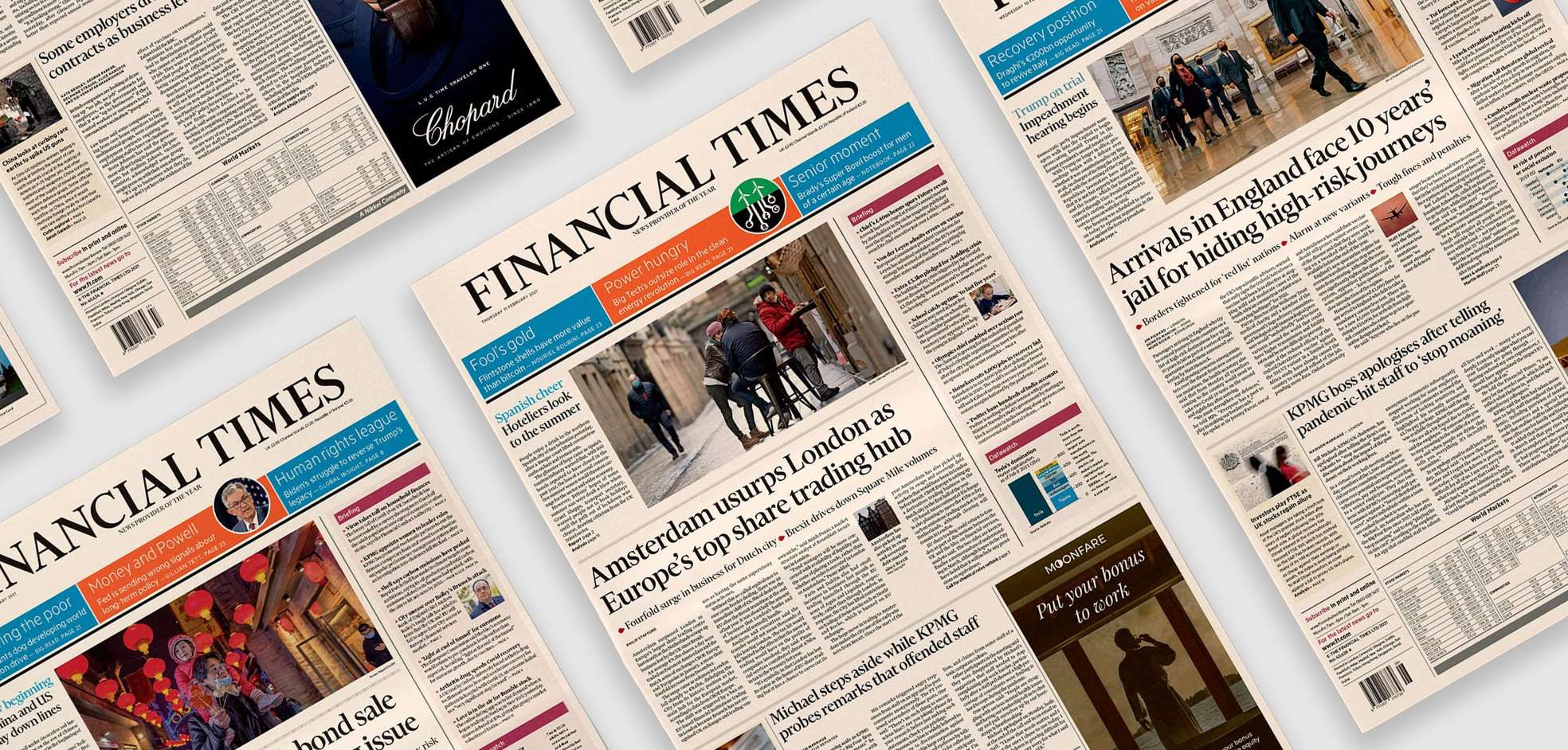 Financial times has published a remarkable table; "Hraparak"