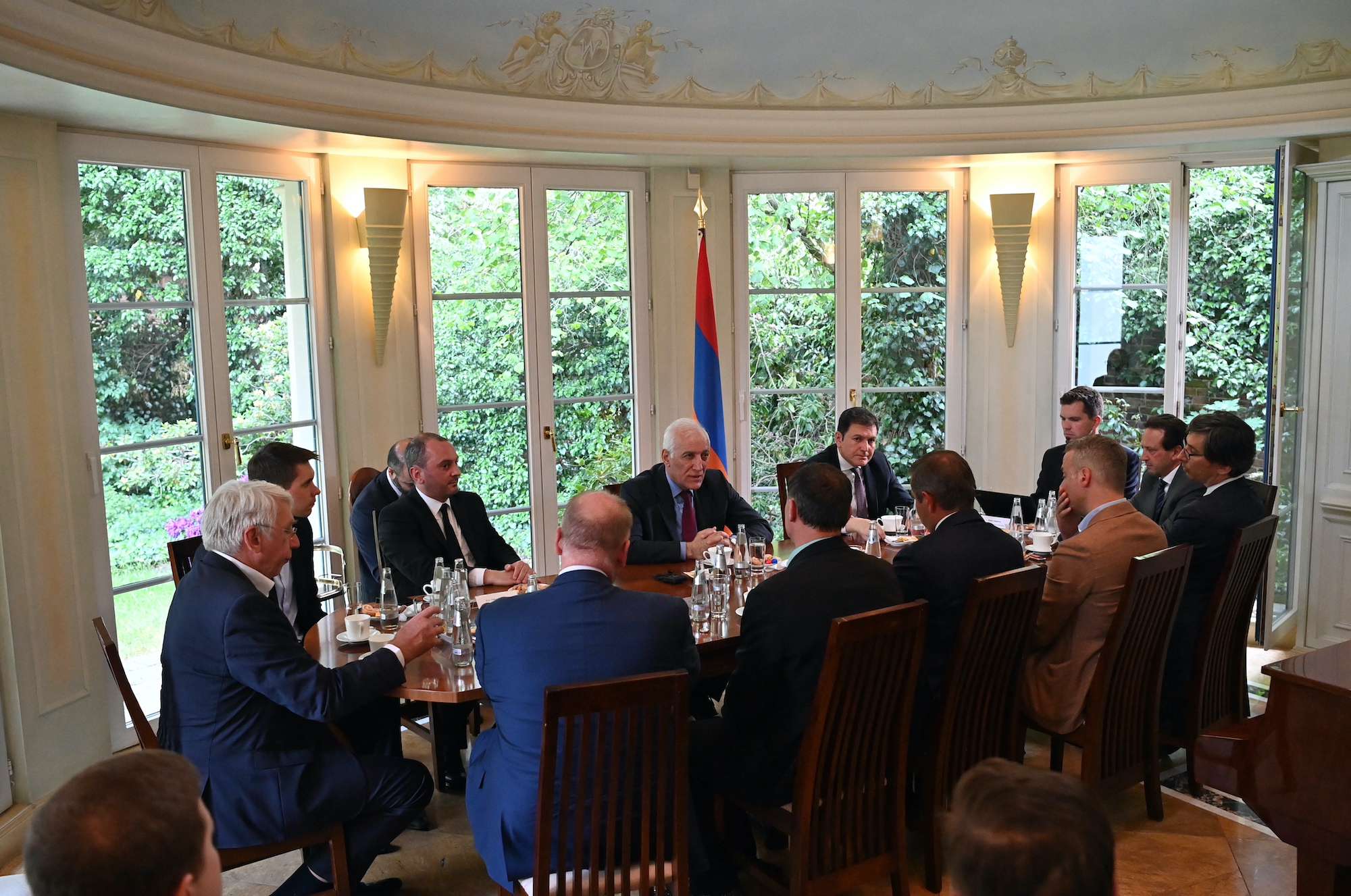 Vahagn Khachaturyan met with businessmen of the Eastern Commission of the German economy