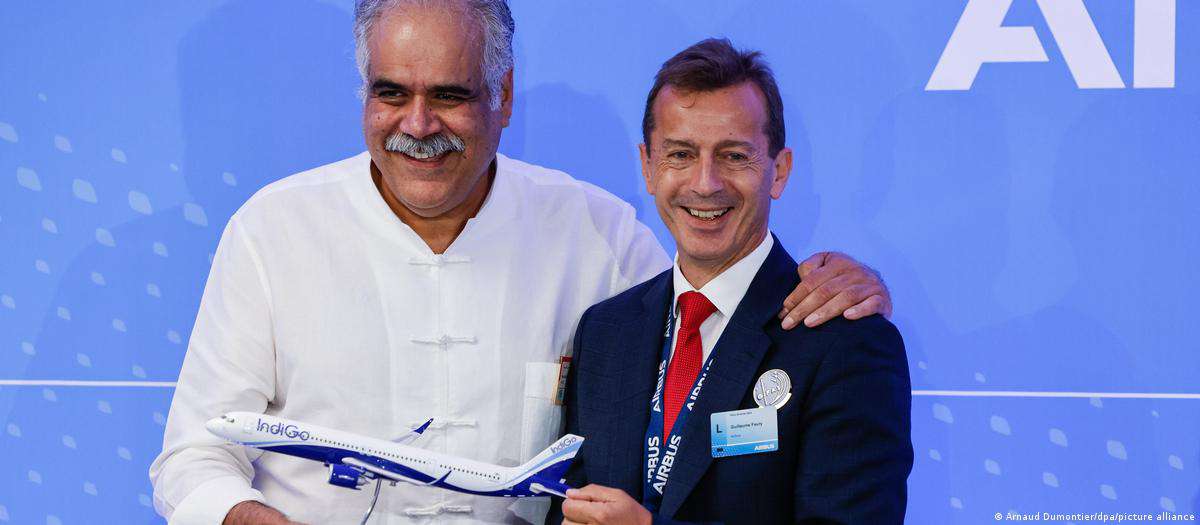 Airbus sold 500 aircraft at the Le Bourget hangar