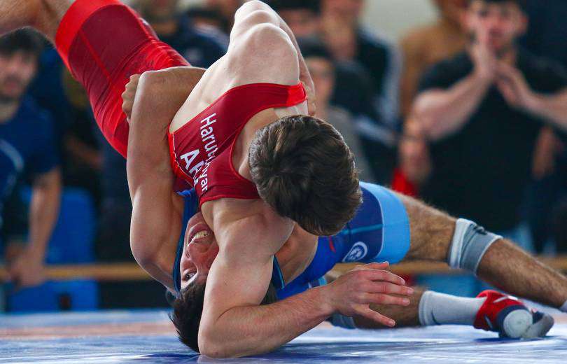 The composition of the Armenian youth wrestling teams in the European Championship