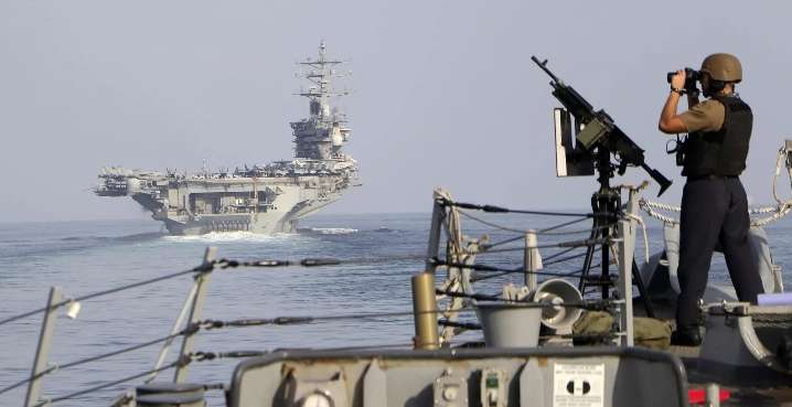 The US aircraft carrier will leave the Red Sea