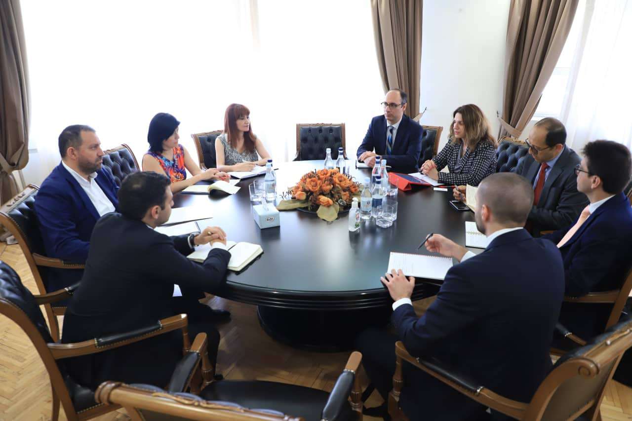 Վահան Քերոբյանն ընդունել է ԱՄՀ հայաստանյան առաքելության նորանշանակ ղեկավարին