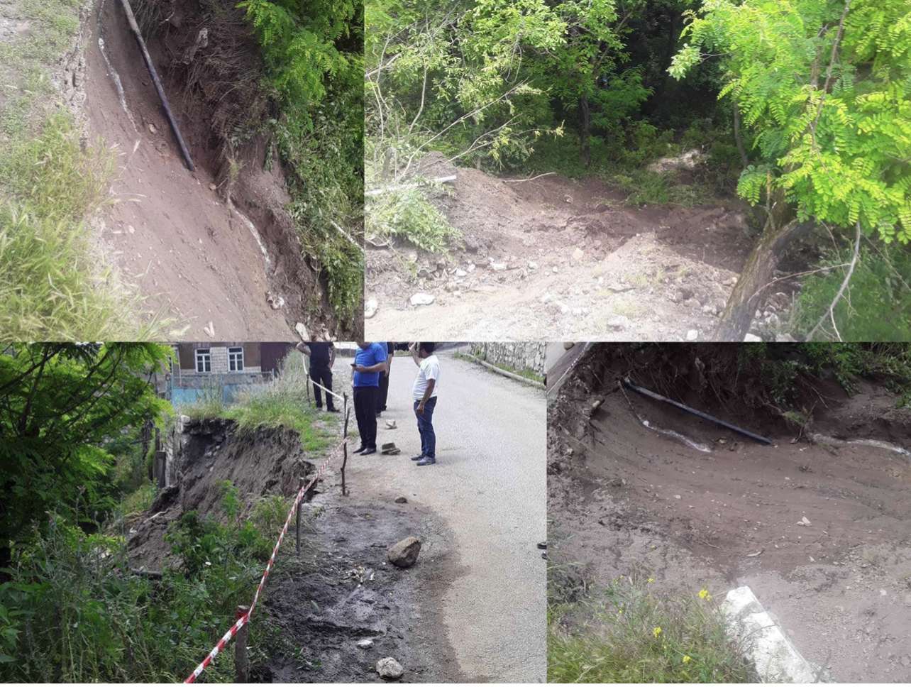 Ոսկեվան գյուղում տեղի է ունեցել հողաշերտի սահք