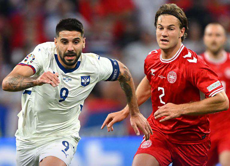 No goals were scored in the England-Slovenia and Denmark-Serbia matches.
