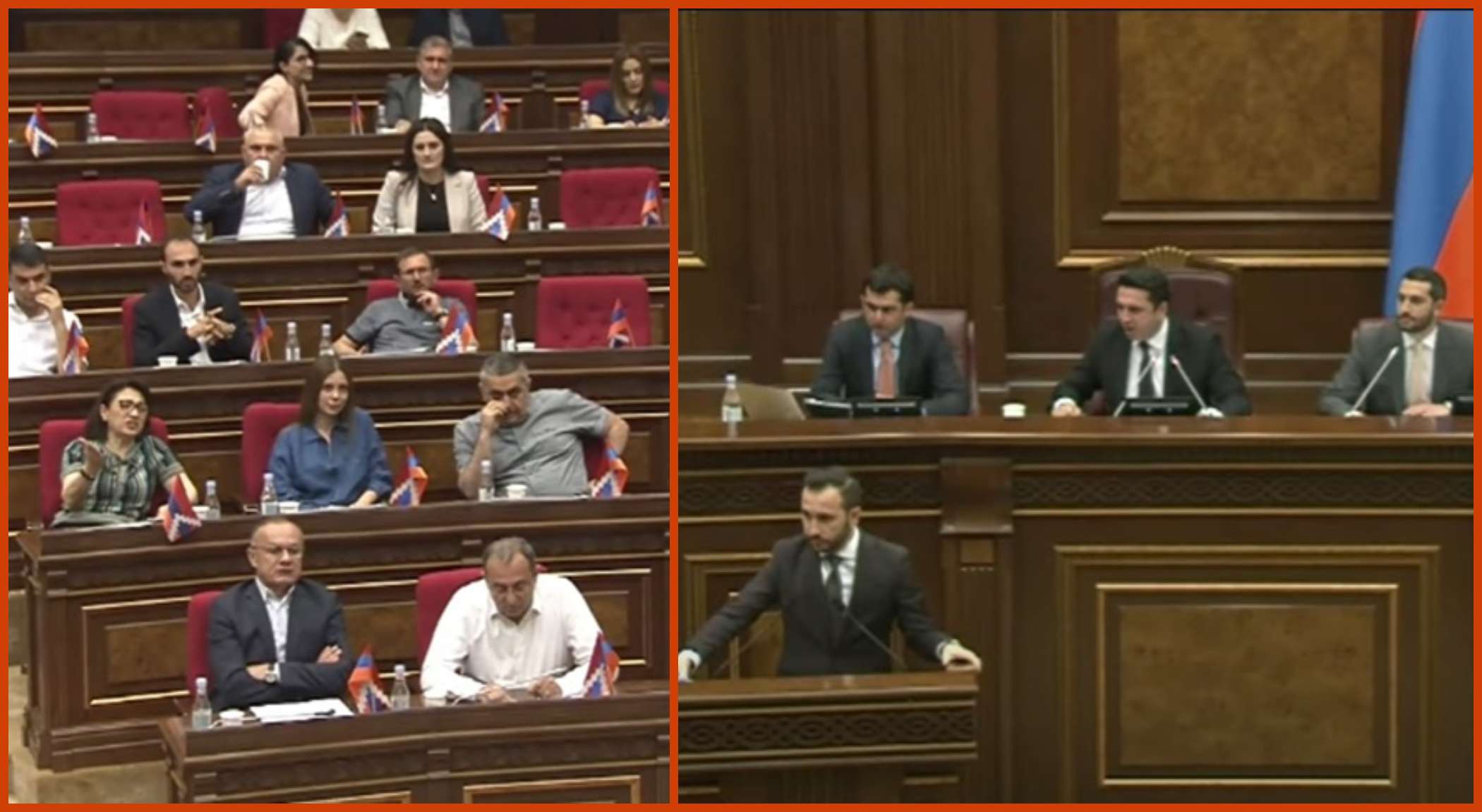 «Սրիկան դու ես, պապանձվի՛ր». ԱԺ-ում կրքերը բորբոքվեցին, հայտարարվեց ընդմիջում
