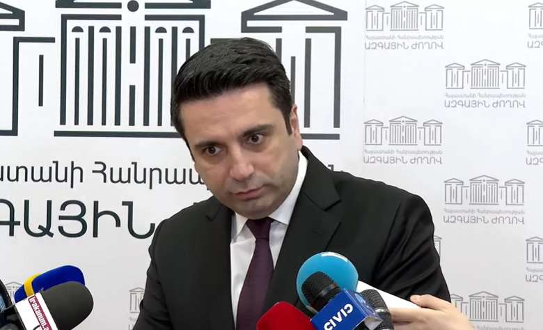 "If Azerbaijan is ready to engage in self-deception, Armenia is not ready;" Alain Simonyan