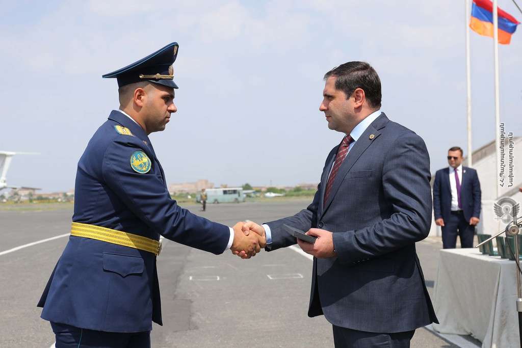 Авиации ВС РА – 30 лет ․ На мероприятии присутствовал министр Папикян (ВИДЕО)