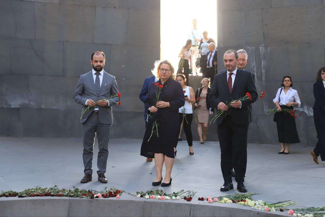 Федеральный министр экономического сотрудничества Германии посетила Цицернакаберд