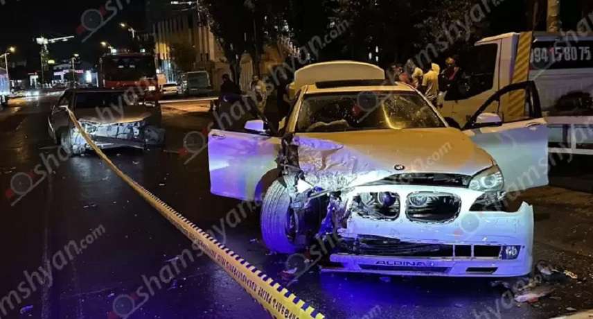 Խոշոր ավտովթար՝ Երևանում․ կան վիրավորներ