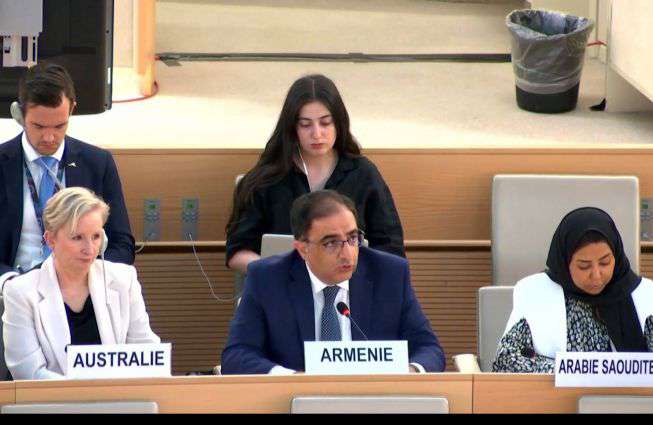 "Genocide does not happen by surprise;" Armenia made a statement on behalf of 41 countries