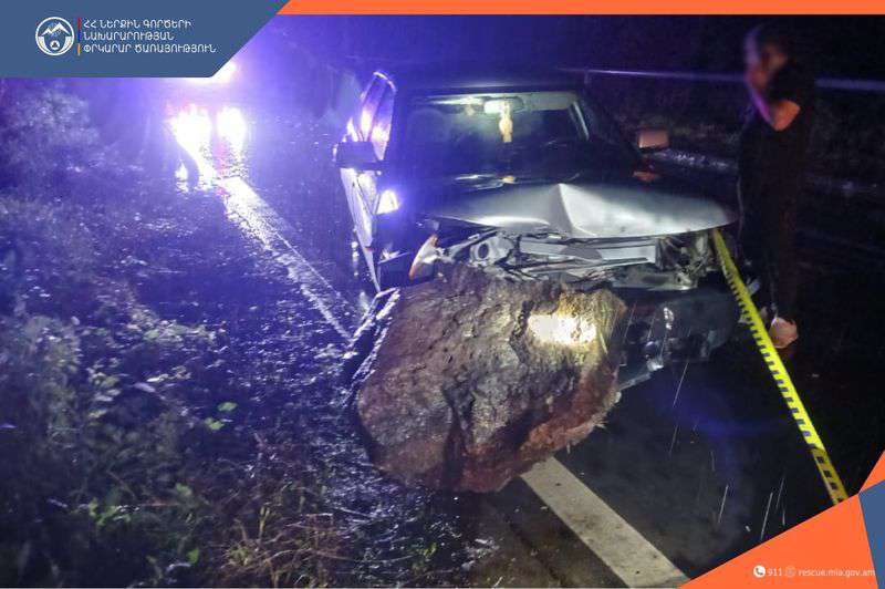 Քարաթափում Ալավերդի քաղաքում. կա տուժած