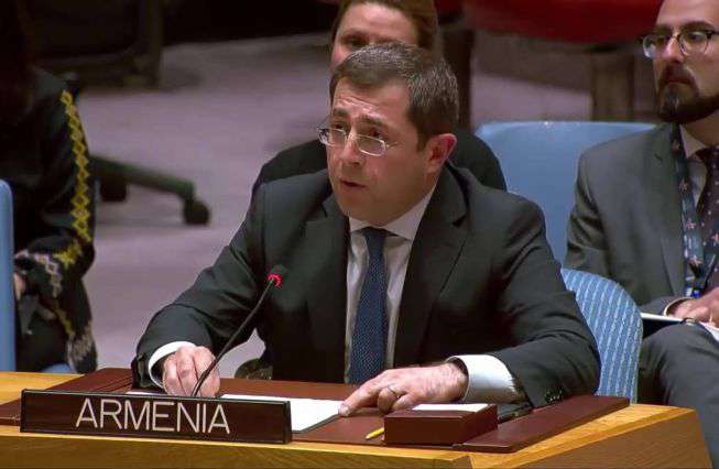 The blockade of around 30,000 children and their families is a serious violation of rights;  Permanent representative of Armenia at the UN