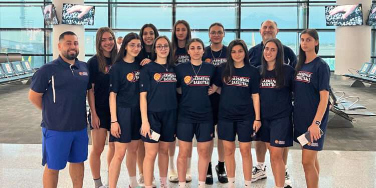 Հայաստանի բասկետբոլի կանանց Մ20 հավաքականը մեկնել է Սկոպյե