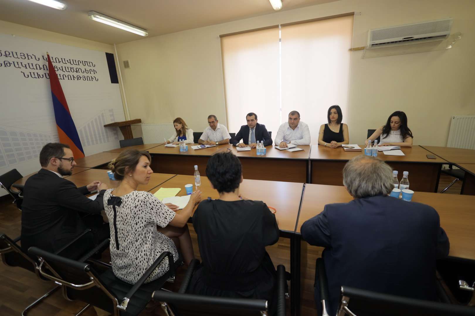 The Deputy Minister of TAi discussed issues of cooperation with the representatives of the French Development Agency Expertise France