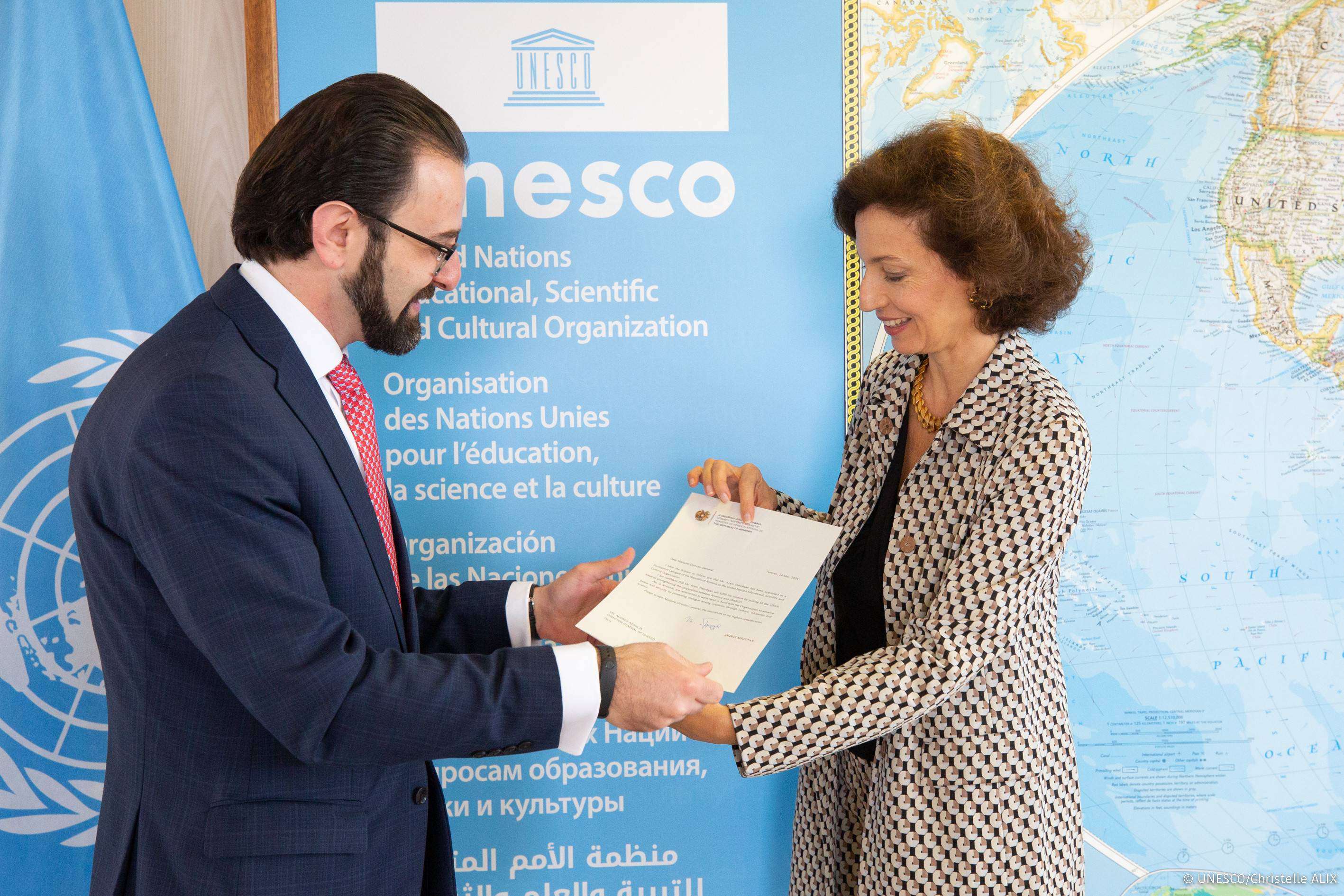 Քննարկվել է ՅՈՒՆԵՍԿՕ-ի և ՀՀ միջև համագործակցության ընդլայնումը