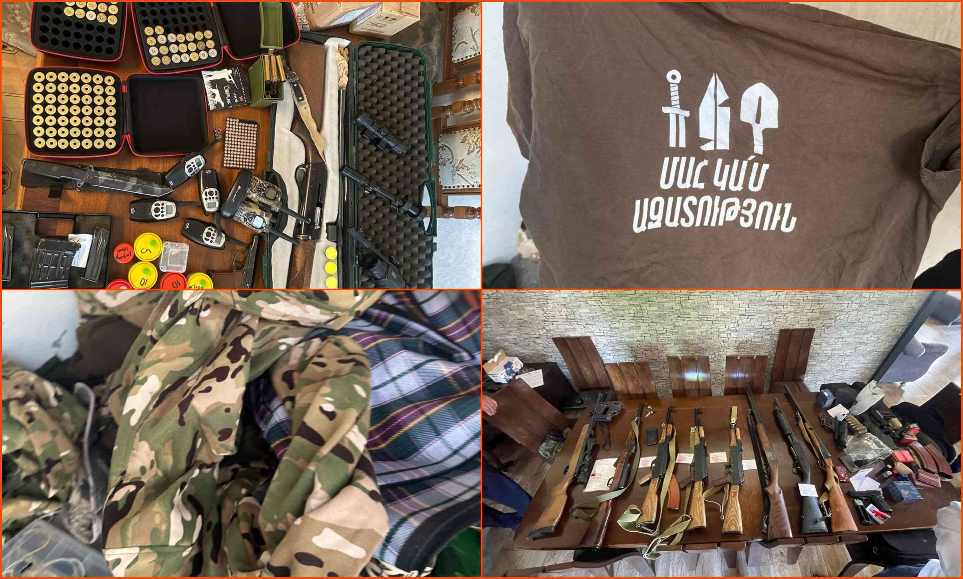 Նռնակներ, դետոնատորներ. ահաբեկչություն նապապատրաստելու գործով ձերբակալվել է 7 անձ (ԼՈՒՍԱՆԿԱՐՆԵՐ)