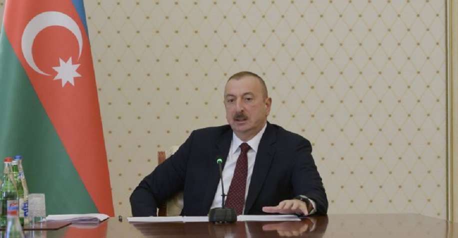 "The Armenian side should fix its principles on paper;" Aliev