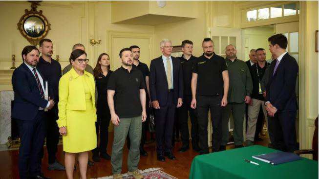 Zelensky met with the leaders of US military industry companies
