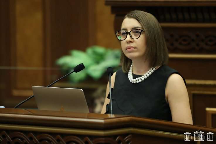 Քրիստինե Գրիգորյանը հրաժարականի դիմում է ներկայացրել ԱԺ. նա անցնում է այլ աշխատանքի