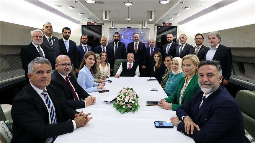 "Positive impulses are coming from the region." Erdogan