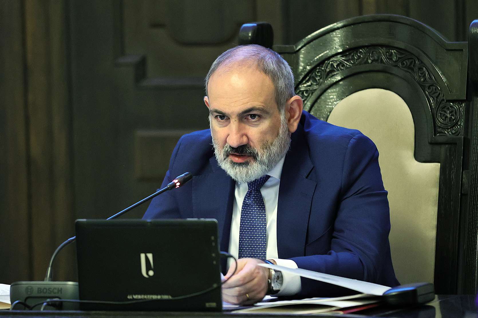 Azerbaijan attributes mines to Armenia that simply do not exist; the prime minister