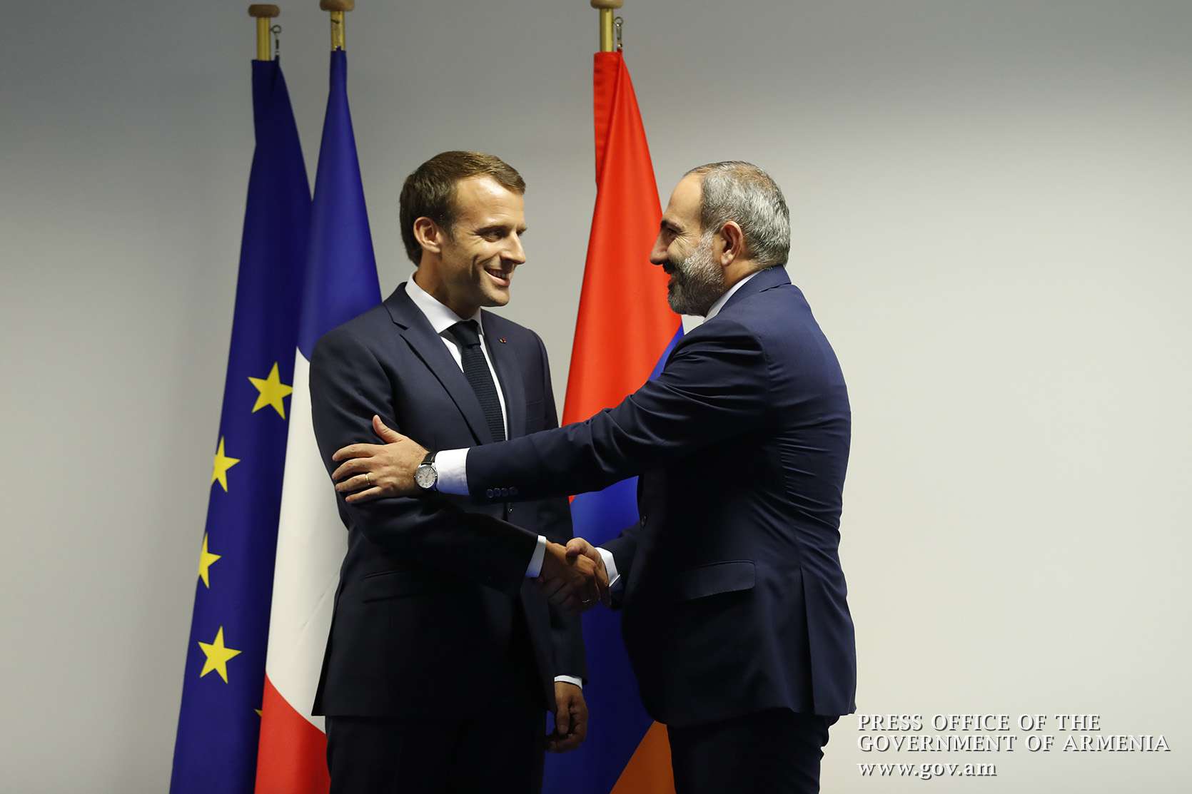 Armenia highly values the privileged relations between Armenia and France; Nikol Pashinyan