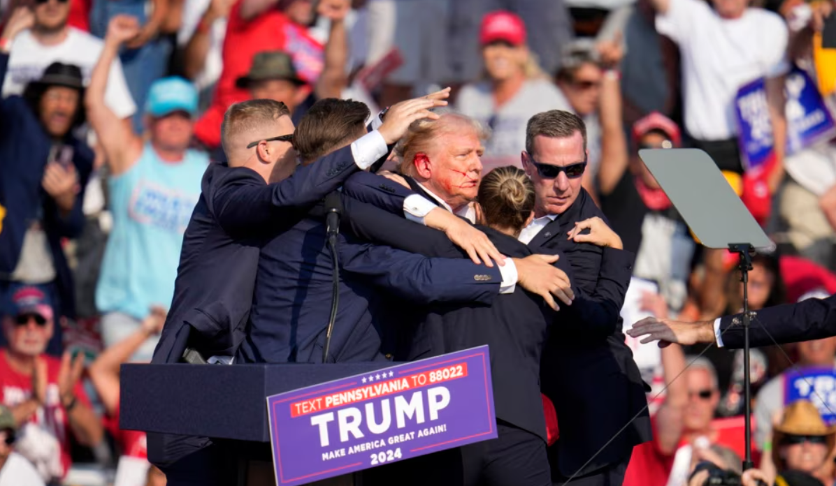 An assassination attempt on Donald Trump