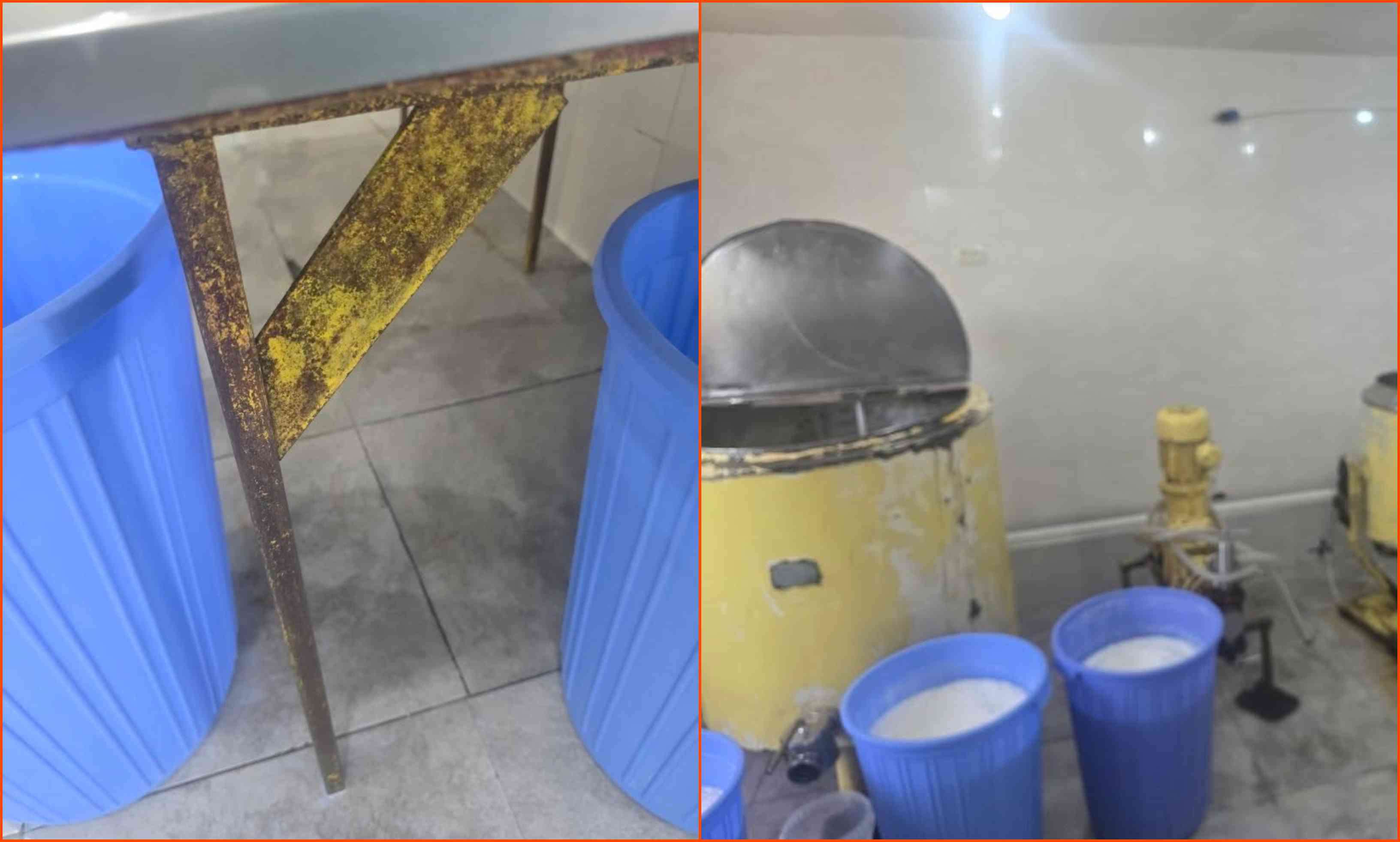 Կասեցվել է կաթնամթերքի արտադրամասի գործունեությունը