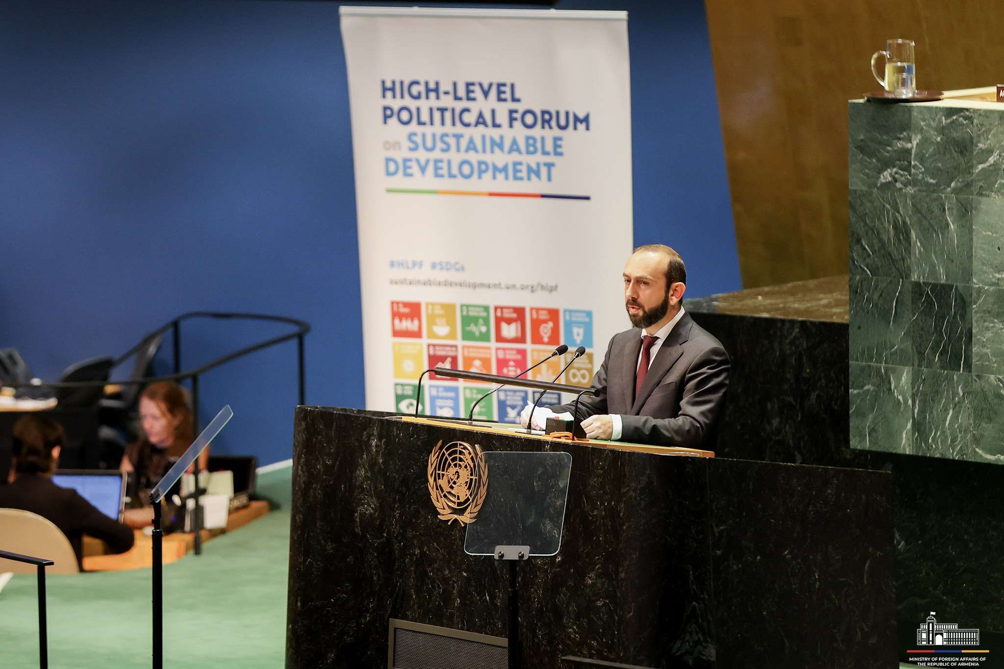 Armenia is ready to contribute to the adoption of the result-oriented "Future Pact". Mirzoyan