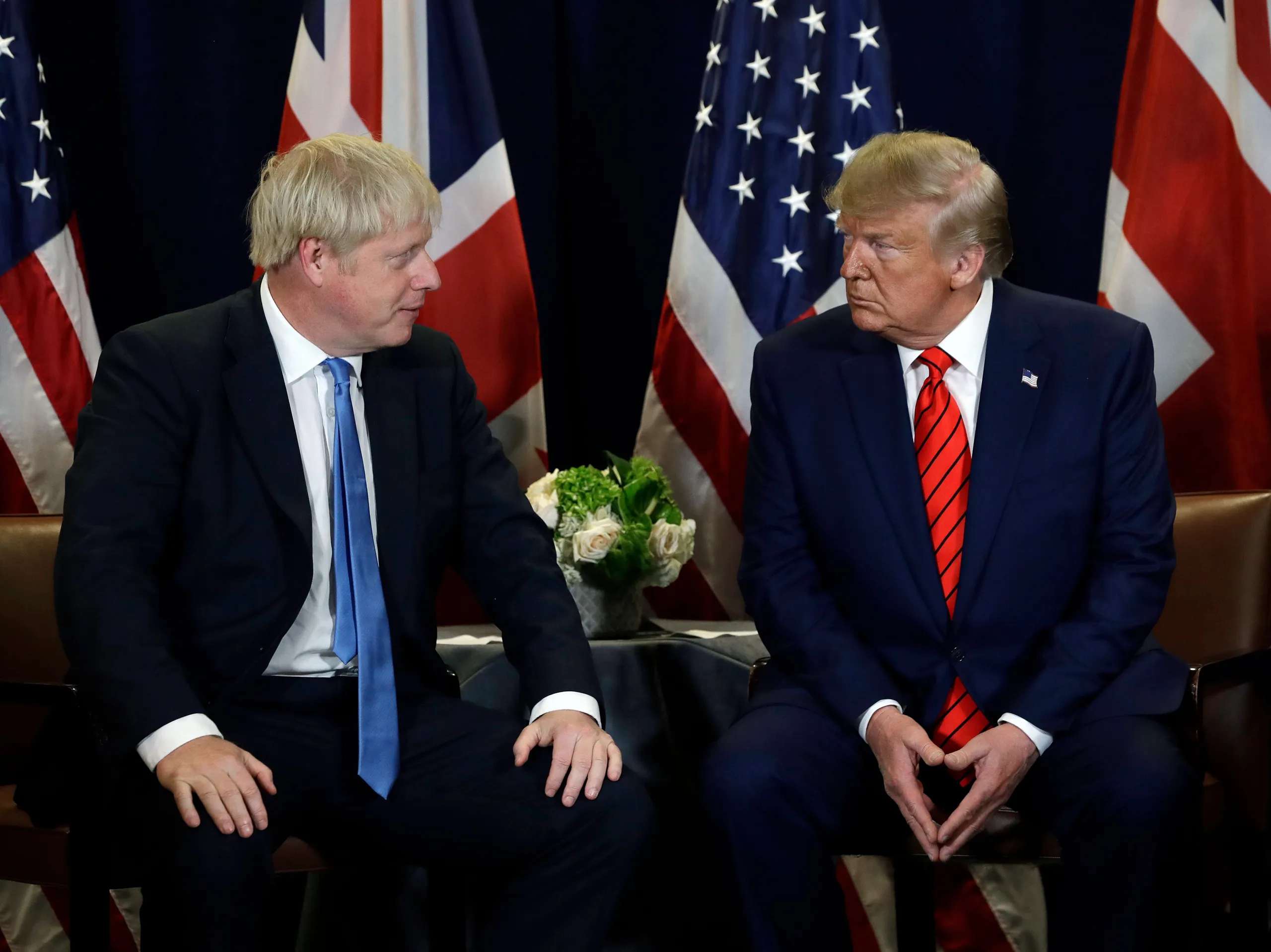 Johnson and Trump have met