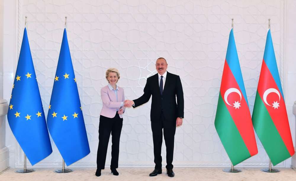 ԵՀ նախագահ Ուրսուլա ֆոն դեր Լեյենը Ադրբեջանում է