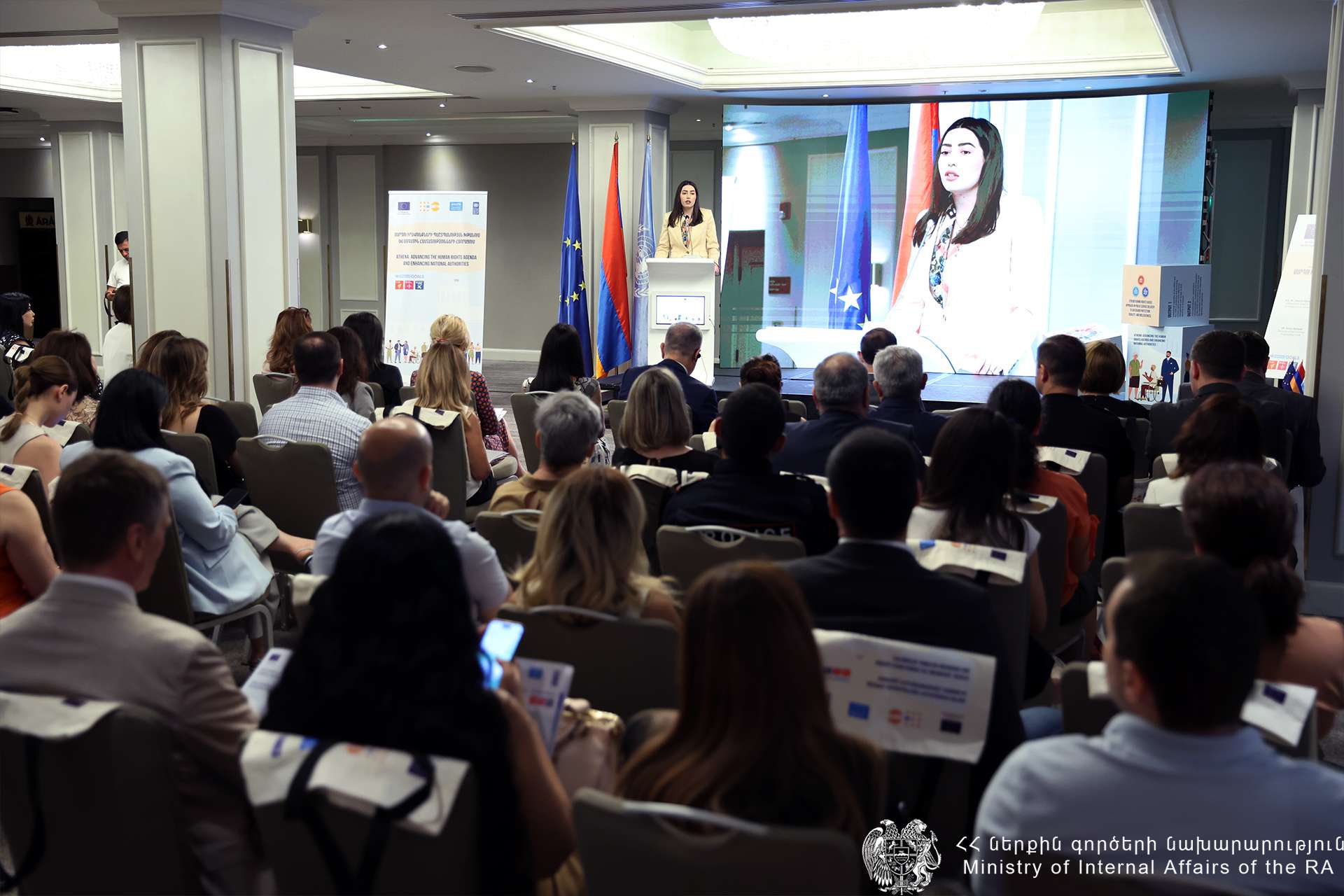 ՆԳ նախարարությունը պետական ծառայությունների մատուցման առաջնագծում է. Արփինե Սարգսյան
