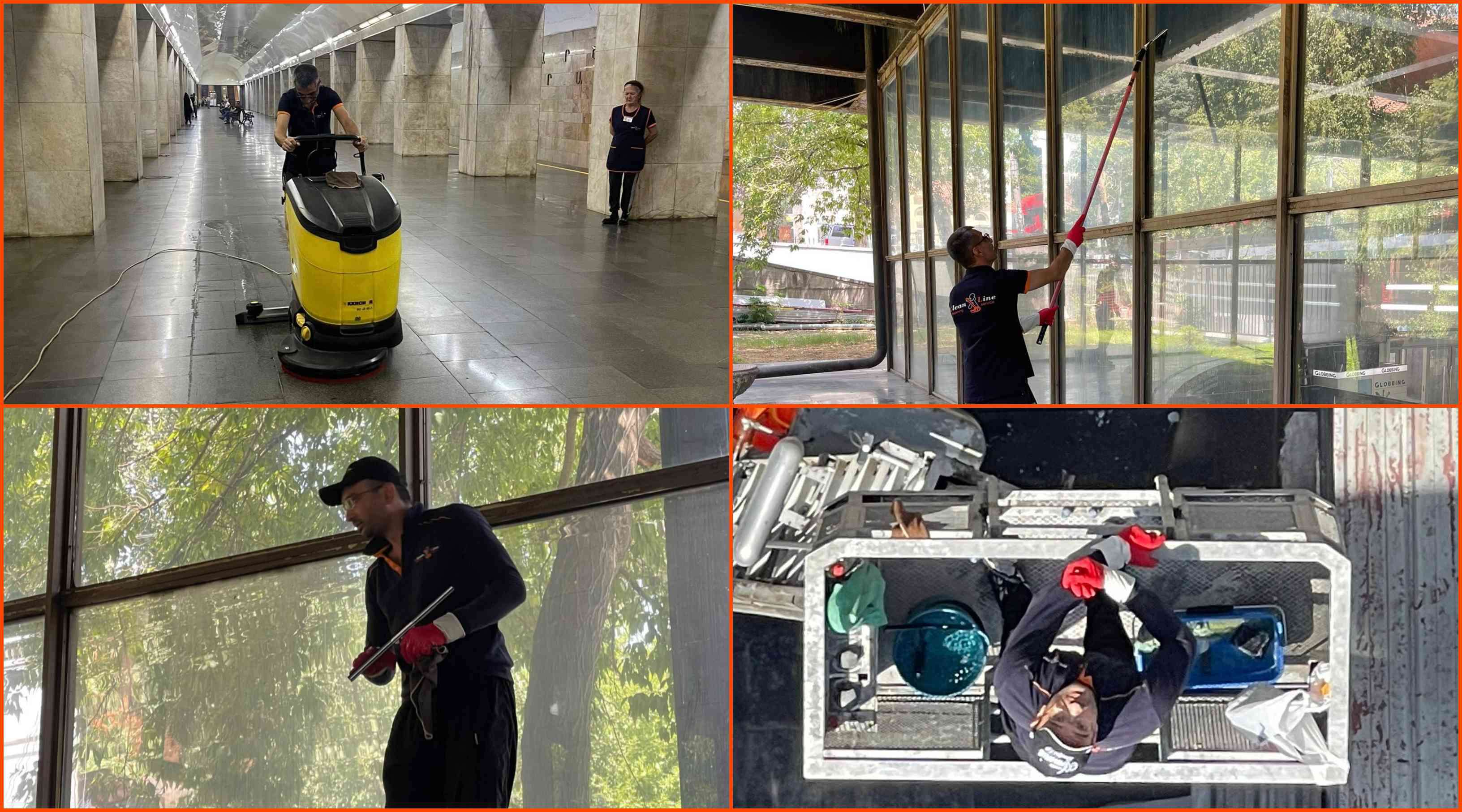 Масштабные работы по очистке в метрополитене