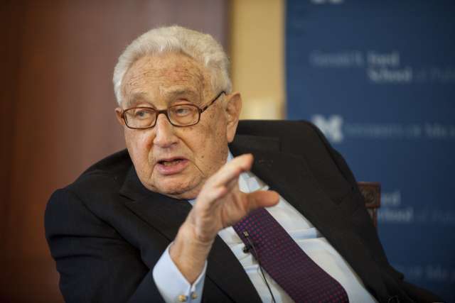 "Artificial intelligence arms race will be different from previous ones;" Kissinger