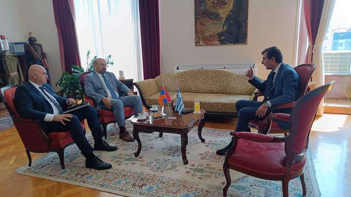 Հունաստանի ՆԳ փոխնախարարը իր զորակցությունն է հայտնել Հայաստանին