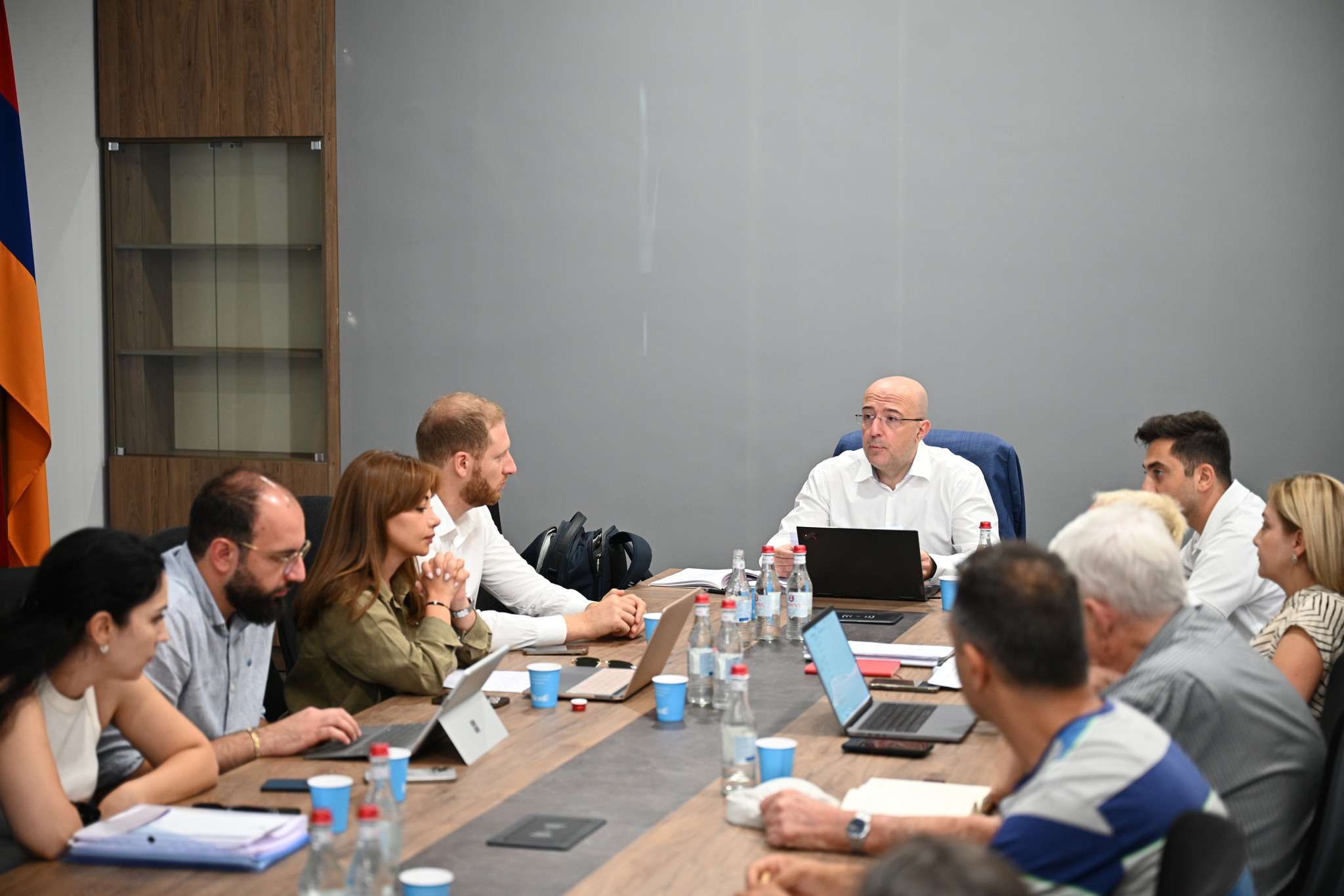 Տեղի է ունեցել հերթական հանդիպումը վեճերի միանձնյա խորհրդի անդամ Վինսենթ Լելուփի հետ