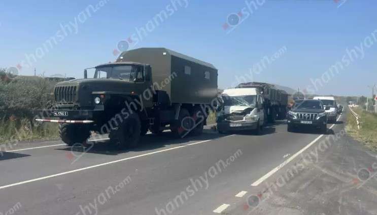 Գեղարքունիքում տեղի ունեցած ՃՏՊ-ի պատճառով զինծառայողները հետազոտվել են բ/կ-ում
