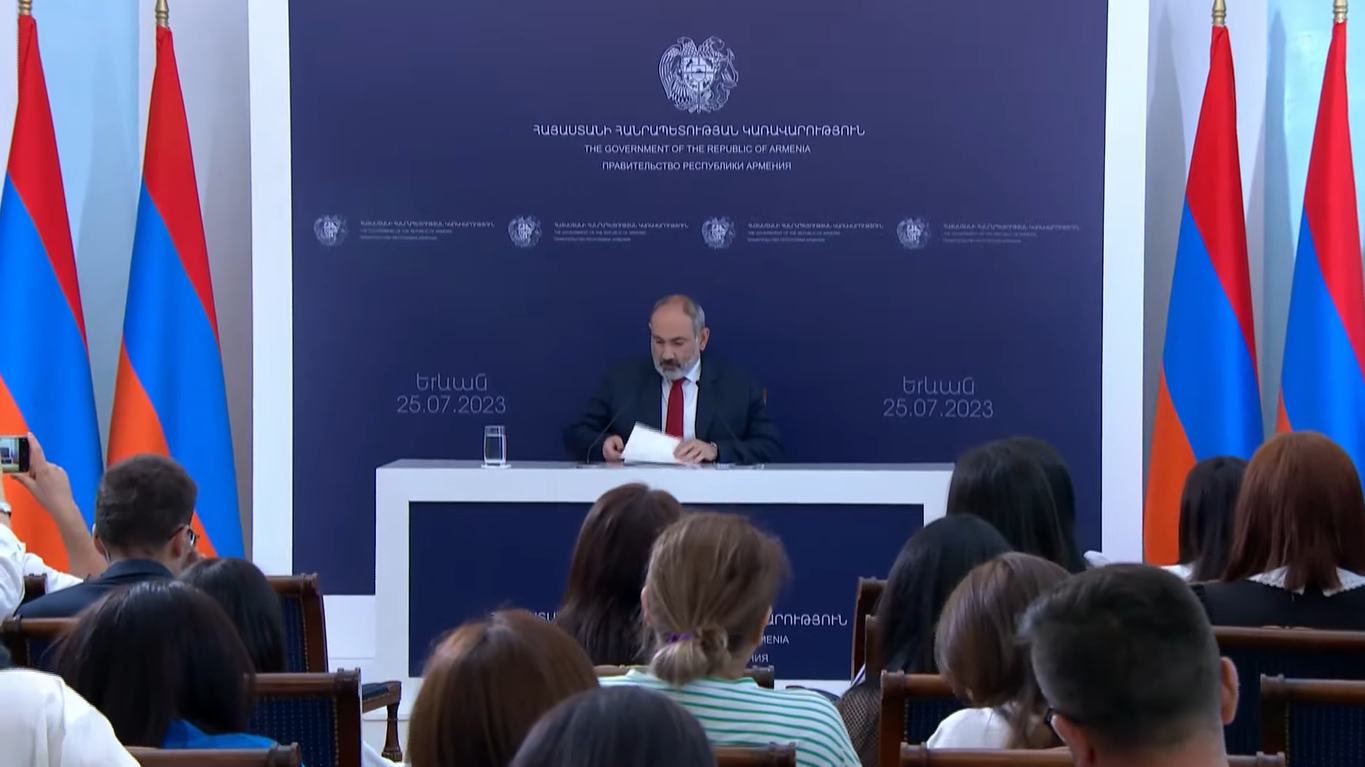 Пресс-конференция премьер-министра Никола Пашиняна (ПРЯМОЙ ЭФИР)