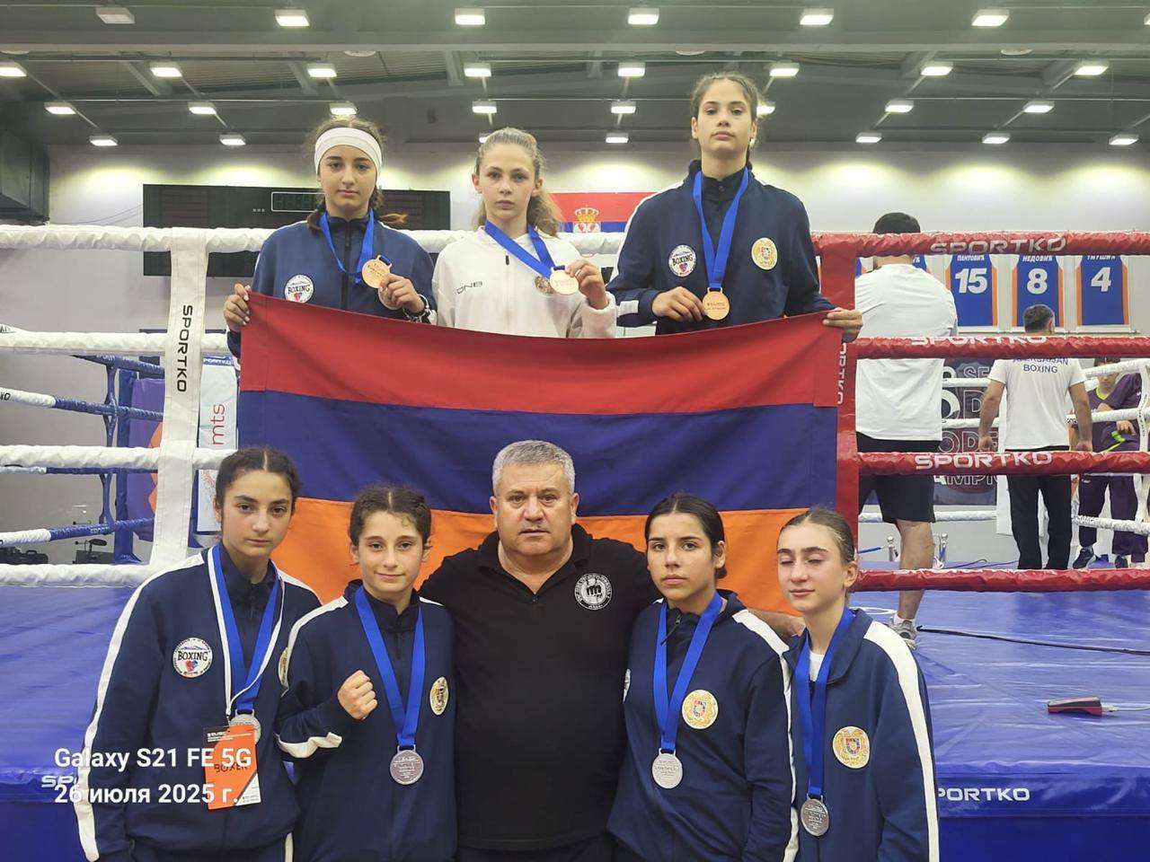 Результаты сборной Армении на юношеском чемпионате Европы